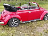 Gebraucht VW Käfer Karmann 1970 Rot Cabrio