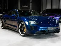 Gebraucht Porsche Taycan Turbo S 559 kW (761 PS) 2021 Blau Limousine