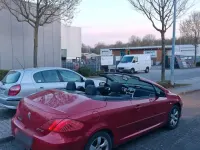Gebraucht Peugeot 307 CC 140 PS (102 kW) 2007 Rot Cabrio