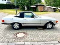 Gebraucht Mercedes SL380 218 PS (160 kW) 1985 Silber Cabrio