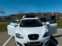 Gebraucht Seat Leon 105 PS (77 kW) 2012 Weiß Kleinwagen