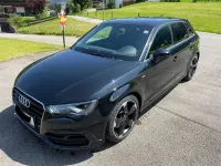 Gebraucht Audi A3 S-Line 184 PS (135 kW) 2016 Schwarz Limousine