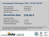 Gebraucht VW T-Roc Goal 150 PS (110 kW) 2024 Blau SUV