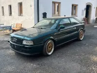 Gebraucht Audi Coupé 220 PS (161 kW) 1990 Grün Coupé