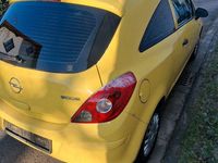 Gebraucht Opel Corsa 60 PS (44 kW) 2010 Gelb Kleinwagen