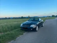 Gebraucht Mercedes SLK230 197 PS (144 kW) 2001 Schwarz Cabrio