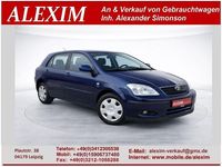 Gebraucht Toyota Corolla Sol 110 PS (80 kW) 2003 Blau Limousine