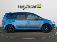 Gebraucht VW Touran Cup 105 PS (77 kW) 2015 Blau Van / Kleinbus
