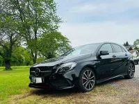Używany Mercedes A250 218 KM (160 kW) 2017 Czarny Sedan/Limuzyna