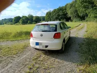 Gebraucht VW Polo Trendline 60 PS (44 kW) 2010 Weiß Kleinwagen