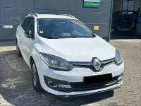 Gebraucht Renault Mégane III LIMITED 110 PS (80 kW) 2015 Weiß Limousine
