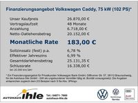 Gebraucht VW Caddy Basis 102 PS (75 kW) 2025 Weiss Van / Kleinbus