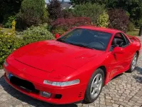 Gebraucht Mitsubishi 3000 GT 286 PS (210 kW) 1992 Rot Coupé