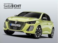 Neu Peugeot 208 Allure 101 PS (74 kW) 2025 Gelb (agueda gelb metallic) Kleinwagen