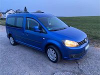 Gebraucht VW Caddy Maxi 140 PS (102 kW) 2012 Blau Van / Kleinbus