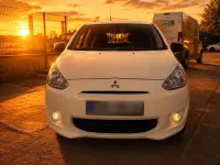 Gebraucht Mitsubishi Space Star Top 71 PS (52 kW) 2015 Weiß Kleinwagen