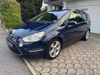 Gebraucht Ford S-MAX Titanium 163 PS (119 kW) 2012 Blau Van / Kleinbus
