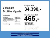 gebraucht Ford S-MAX 2.0 EcoBlue Vignale *AHK*ACC*Glasdach*Park