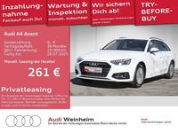 Gebraucht Audi A4 Advanced 150 PS (110 kW) 2023 Gletscherweiß metallic Kombi