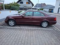 Gebraucht Mercedes E320 Elegance 224 PS (164 kW) 2007 Rot Limousine