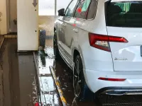Gebraucht Skoda Karoq SportLine 190 PS (139 kW) 2019 Weiß SUV