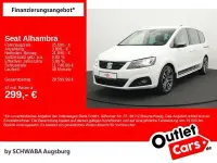 Gebraucht Seat Alhambra 4Drive 177 PS (130 kW) 2020 Weiß Van / Kleinbus