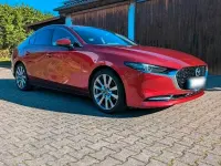 Gebraucht Mazda 3 Selection 180 PS (132 kW) 2019 Rot Limousine