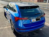 Gebraucht Skoda Scala Style 116 PS (85 kW) 2019 Blau Kleinwagen