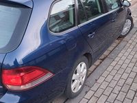 Gebraucht VW Golf VI Comfortline 105 PS (77 kW) 2010 Blau Kleinwagen