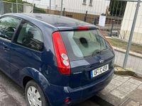 Gebraucht Ford Fiesta 60 PS (44 kW) 2007 Blau Kleinwagen
