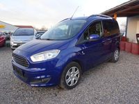 Gebraucht Ford Tourneo Courier Trend 101 PS (74 kW) 2016 Blau Van / Kleinbus