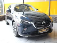 Gebraucht Mazda CX-3 Sports-Line 121 PS (88 kW) 2019 Deep crystal blue (metallic) SUV