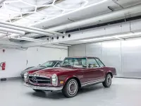 Gebraucht Mercedes W113 150 PS (110 kW) 1968 Burgund Cabrio