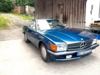 Gebraucht Mercedes SL300 180 PS (132 kW) 1987 Blau Cabrio