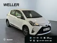 Gebraucht Toyota Yaris Comfort 111 PS (81 kW) 2017 Weiß Kleinwagen