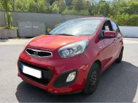 Brugt Kia Picanto 70 HK (51 kW) 2012 Rød Hatchback
