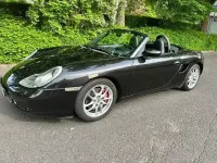 Usado Porsche Boxster S 252 CV (185 kW) 2001 Negro Descapotable