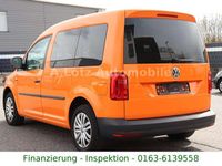Second-hand VW Caddy 131 CP (96 kW) 2020 Portocaliu Monovolum