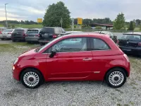 Gebraucht Fiat 500 Lounge 69 PS (50 kW) 2009 Rot Cabrio