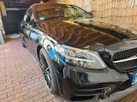 Gebraucht Mercedes C180 AMG line 156 PS (114 kW) 2023 Schwarz Cabrio