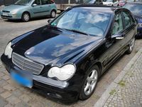 Gebraucht Mercedes C180 2005 Schwarz Limousine