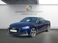 Gebraucht Audi A5 Cabriolet Advanced Plus 190 PS (139 kW) 2020 Blau Cabrio