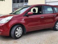 Gebraucht Nissan Note Acenta 88 PS (64 kW) 2010 Rot Van / Kleinbus