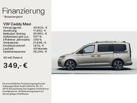 Gebraucht VW Caddy Maxi Goal 122 PS (89 kW) 2022 Beige Van / Kleinbus