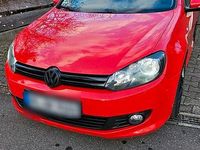 Gebraucht VW Golf R-line 122 PS (89 kW) 2010 Rot Coupé