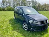 Usado VW Caddy 125 HP (91 kW) 2016 Preto Monovolume