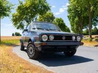 Gebraucht VW Golf Cabriolet 90 PS (66 kW) 1984 Blau Cabrio