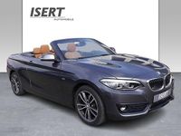 Gebraucht BMW 220 Sport Line 184 PS (135 kW) 2018 Grau Cabrio