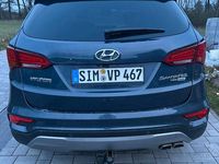 Gebraucht Hyundai Santa Fe 200 PS (147 kW) 2018 Blau SUV