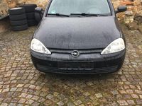 Gebraucht Opel Corsa 58 PS (42 kW) 2002 Schwarz Kleinwagen